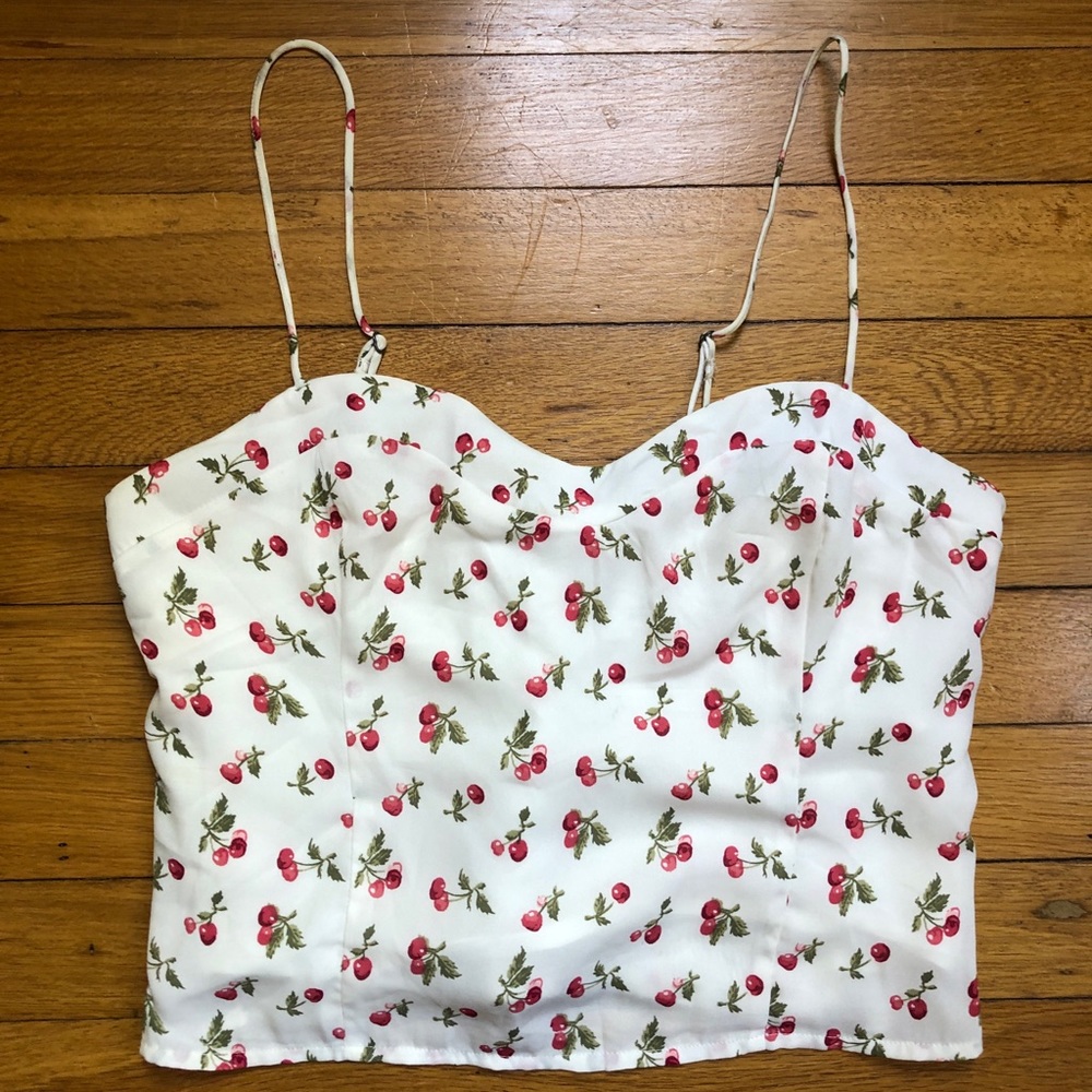 Abercrombie Cherry tank top
